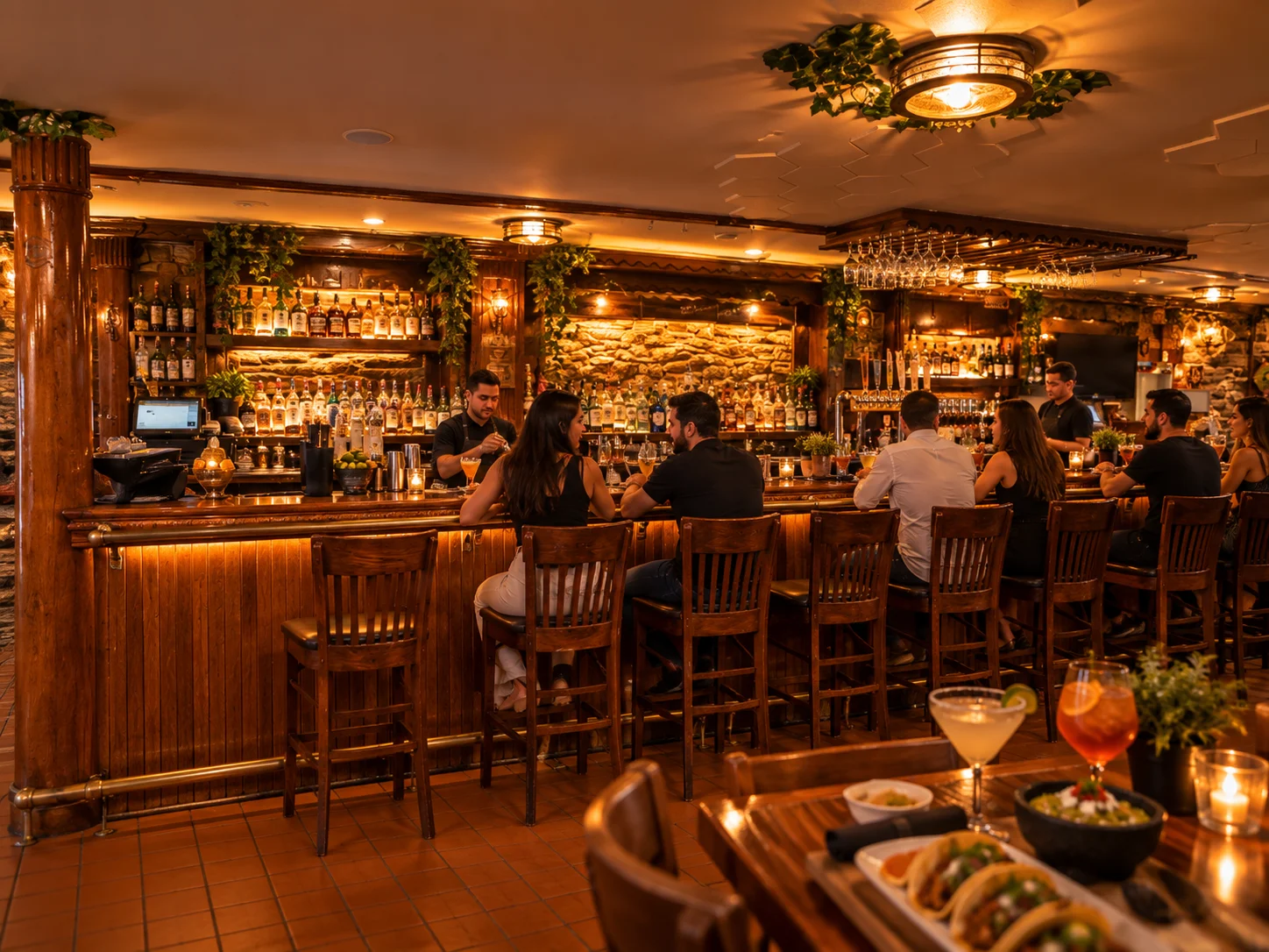 Taco Terco Bar Area