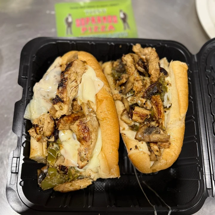 Smothered Grilled Chicken Sub