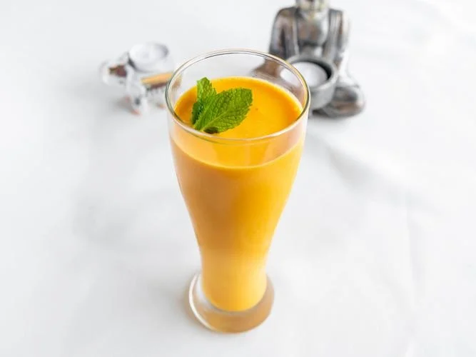 Mango Lassi at IndianBistro14 in Arlington, TX