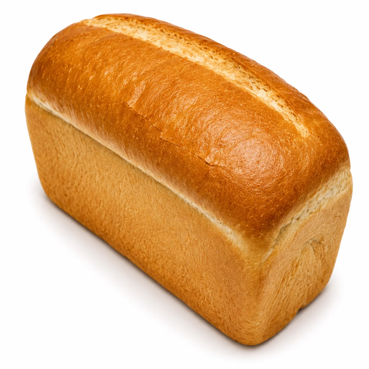 Freshly baked French pull bread with a golden crust.