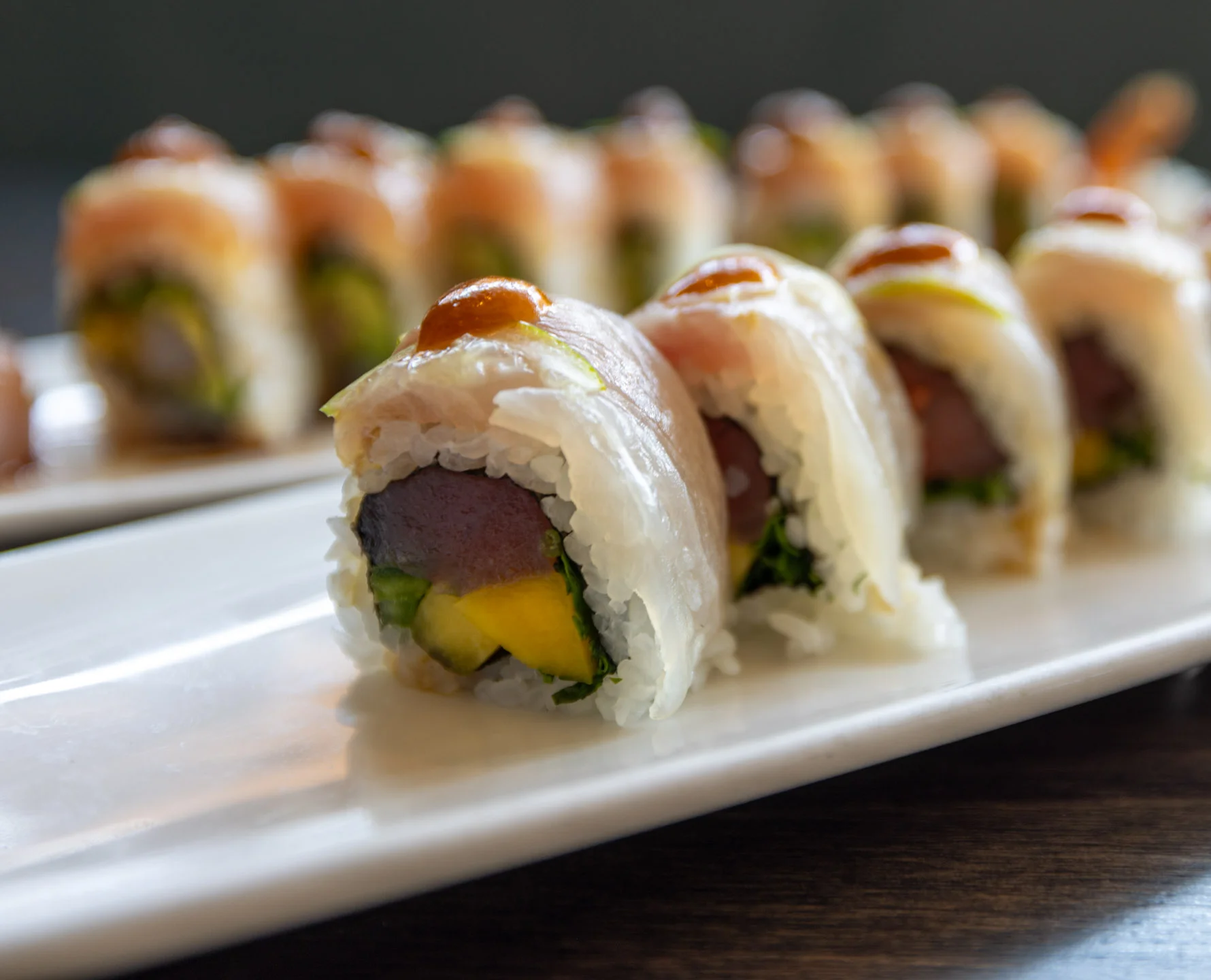 Fly'n Hawaiian Sushi Blue Roll