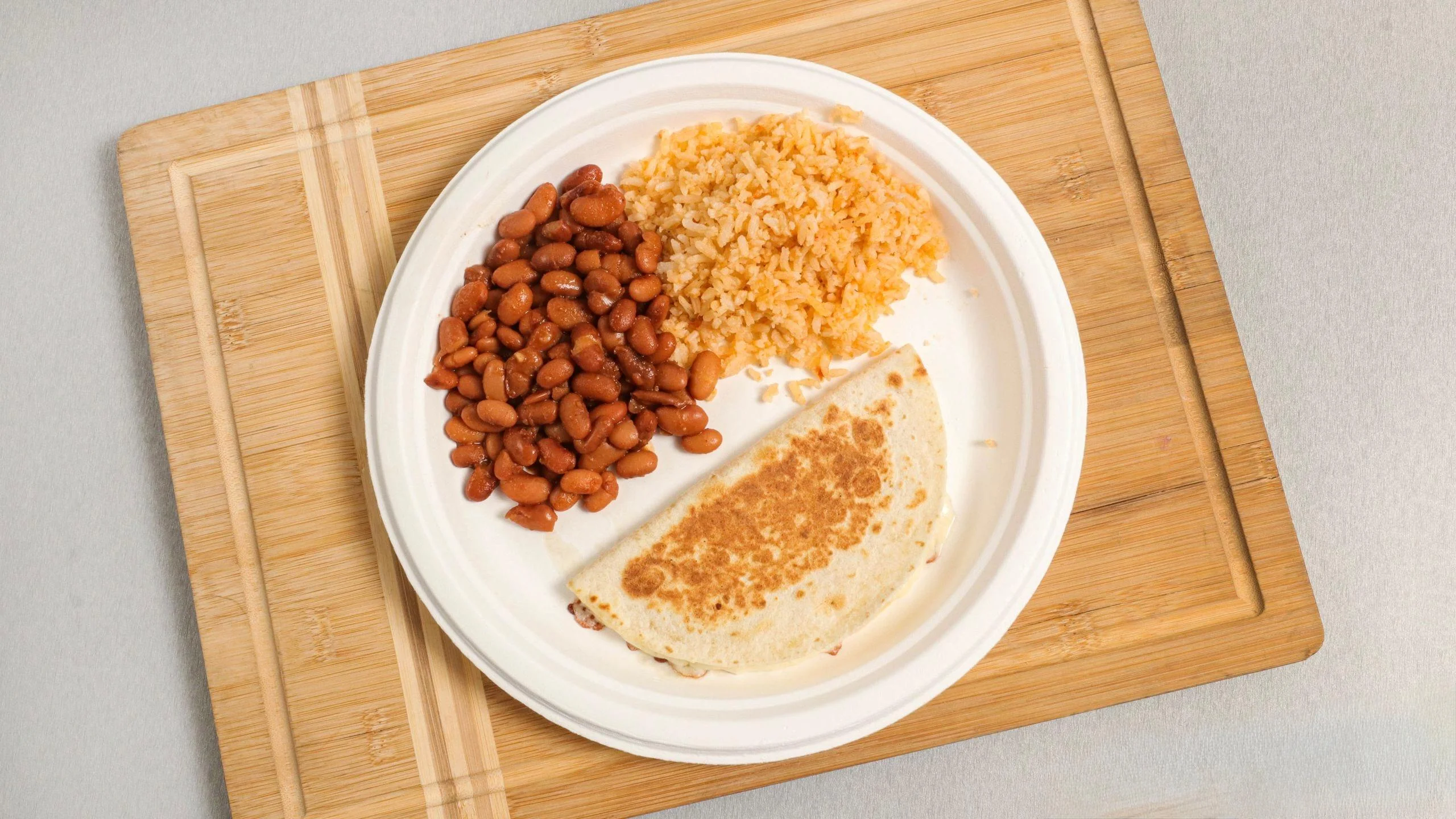 Kid's Quesadilla with Meat Meal