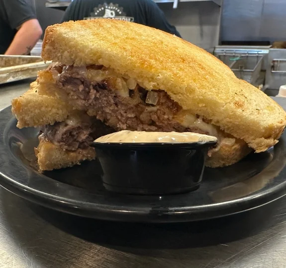 Patty Melt Steakburger Brew Pub Restaurant Downtown Delaware Ohio