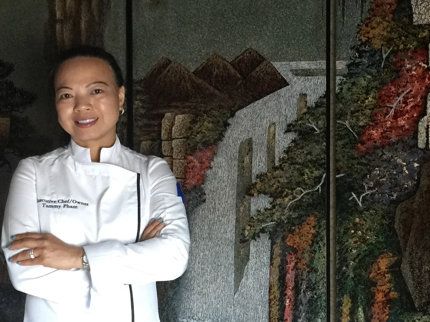 Chef Tammy & Waterfall