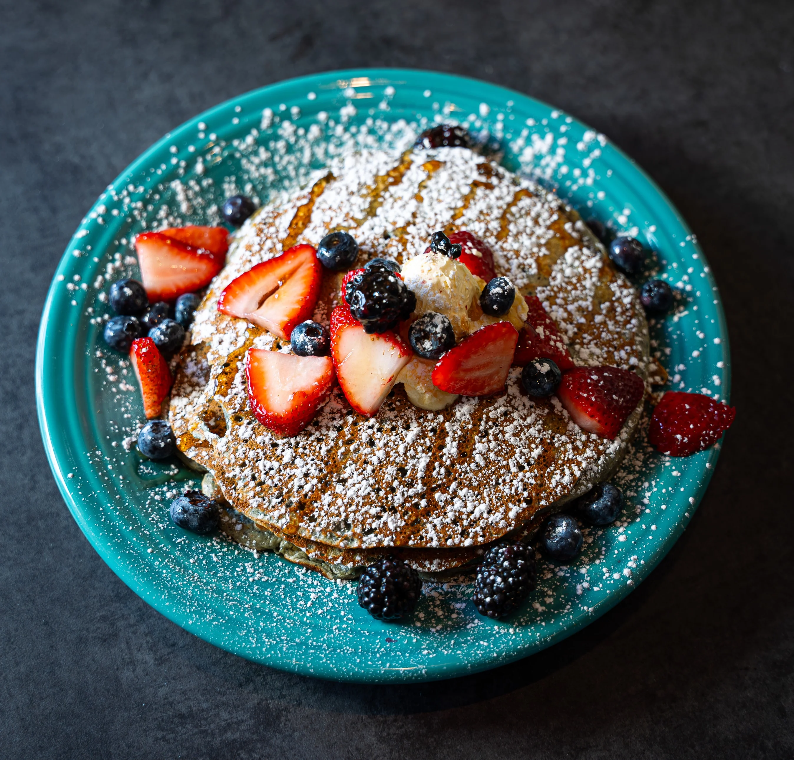 Blue Corn Pancakes