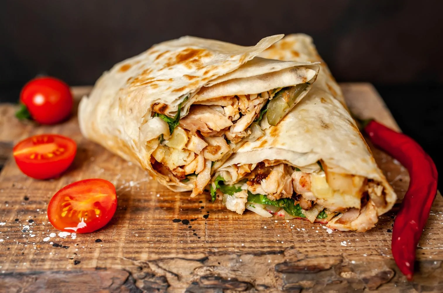 Lalos burrito chicken