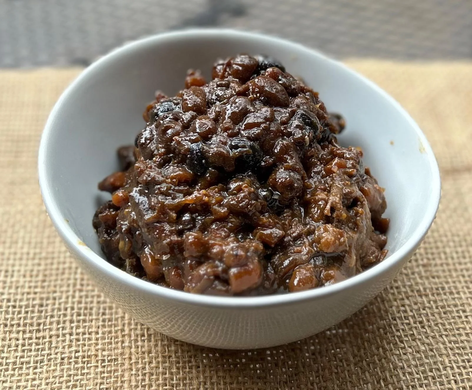 Baked Beans w/ Brisket & Meat Crumbles