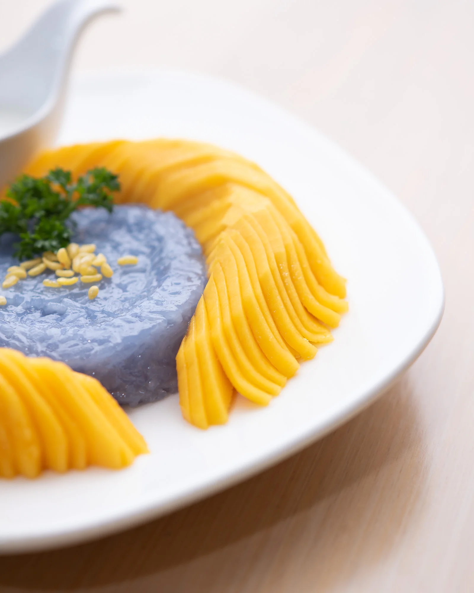 Mango stick rice