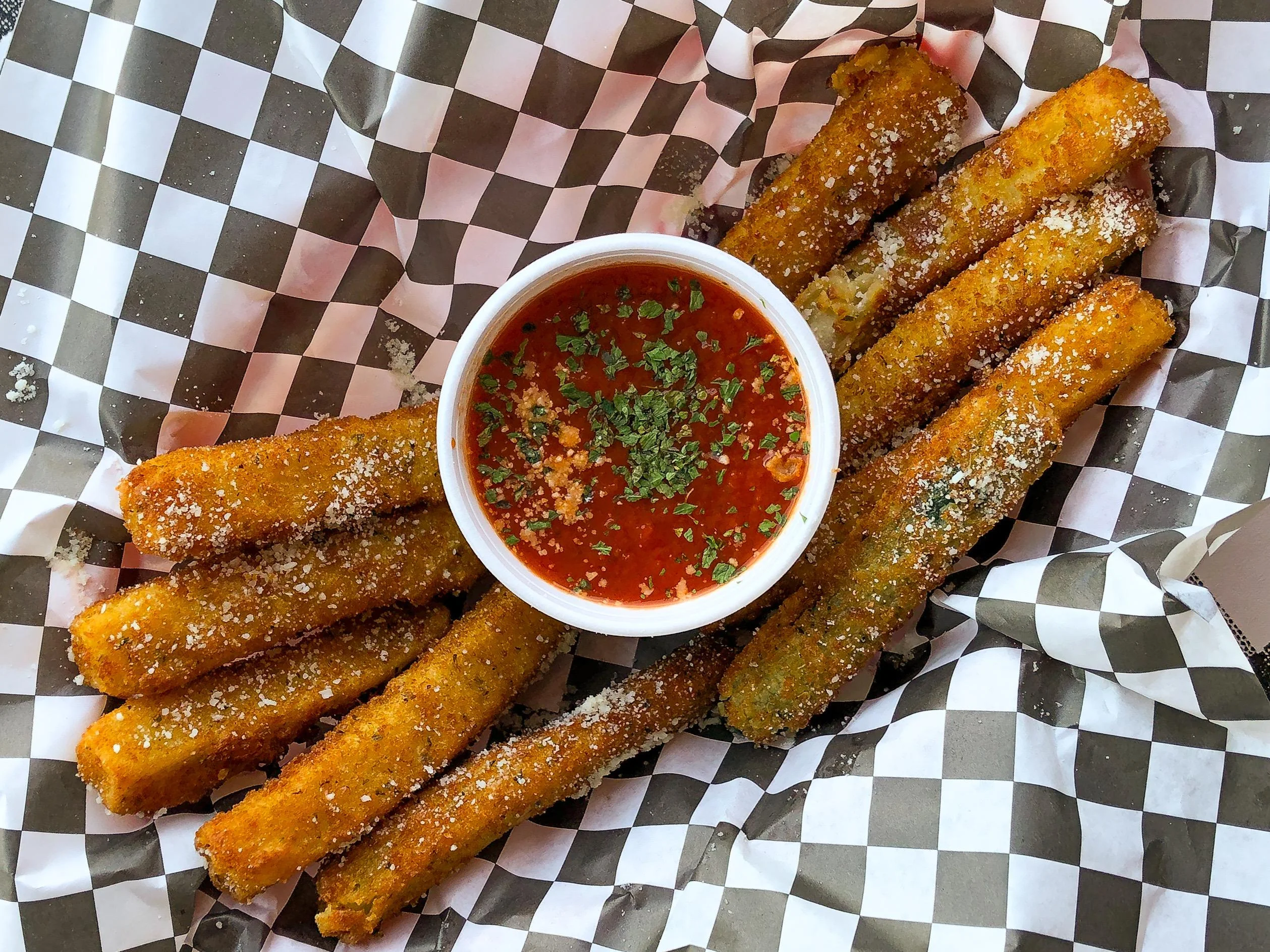 Breaded Zucchini Sticks