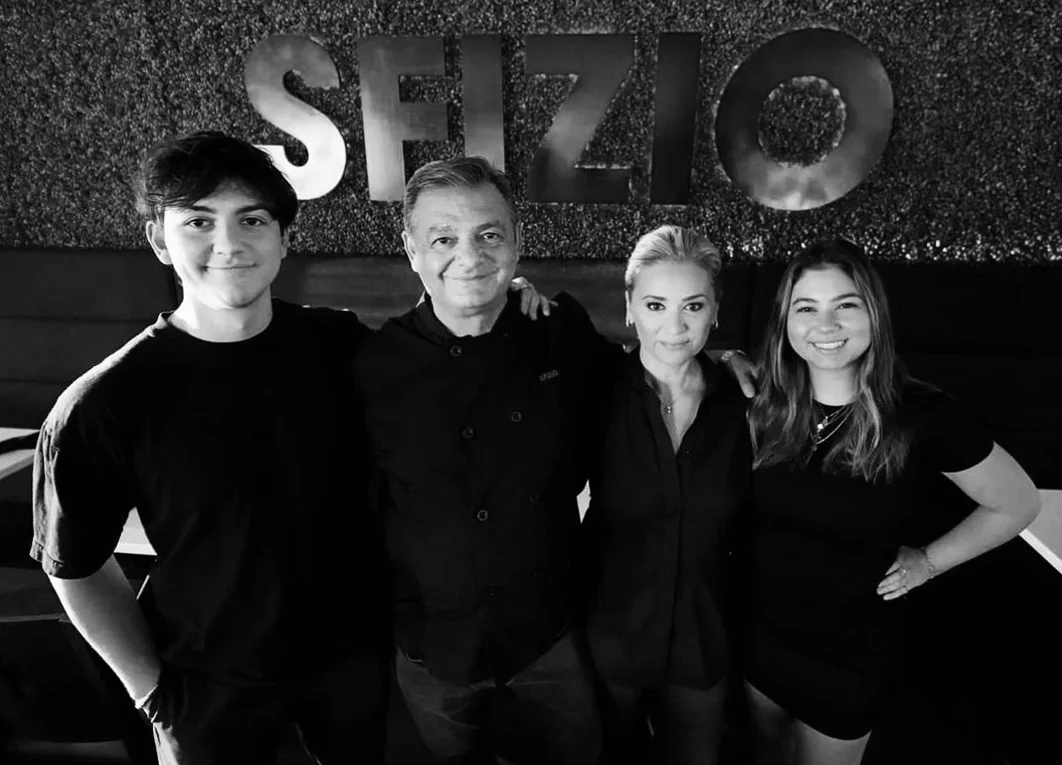 family photo of sfizio t