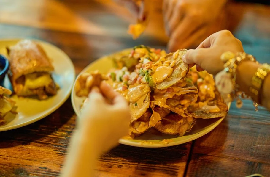 A restaurant chef preparing a dish