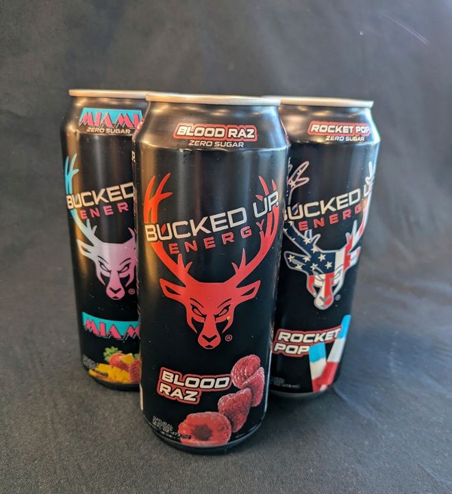 what flavor is the raz nightcrawler The Breakroom - Bucked Up Energy Drink