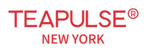 Teapulse logo showcasing New York brand identity