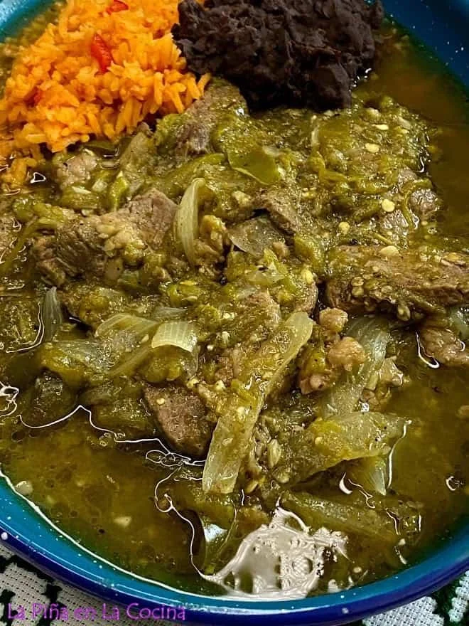 Beef in Green Sauce