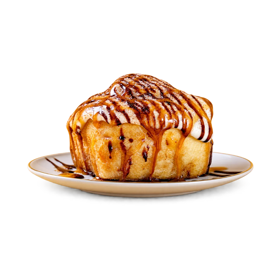 Lemon blueberry cake with creamy sauce