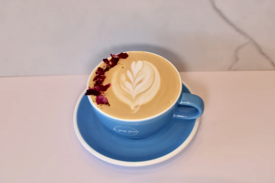 English Rose Tea Latte