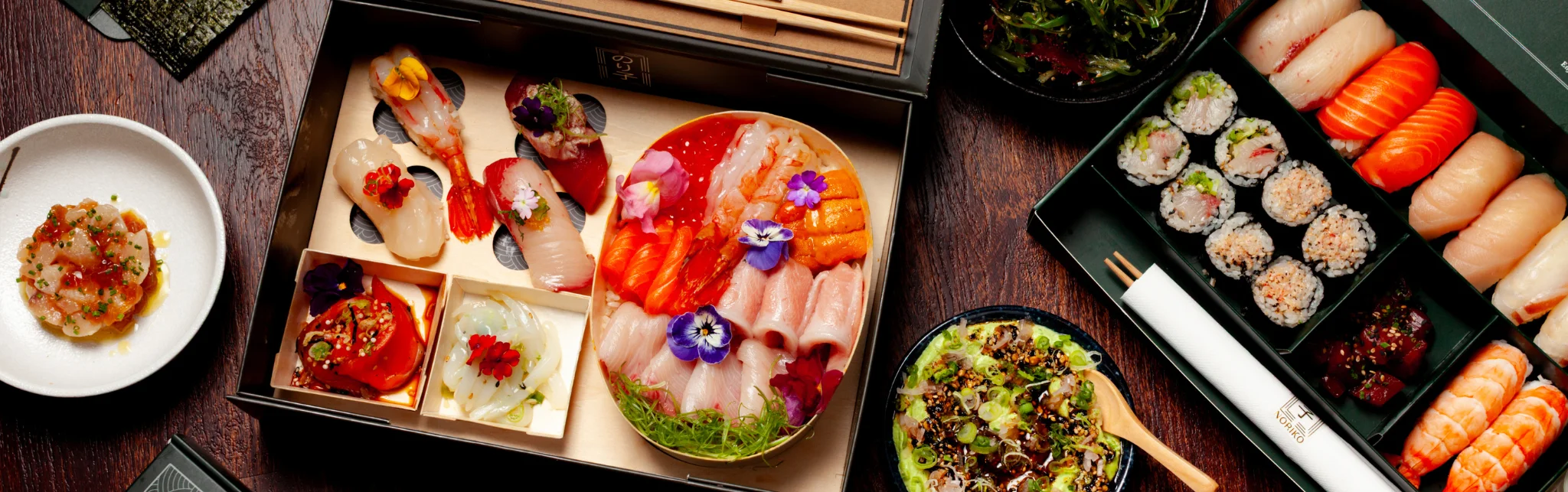 Noriko　120セット NORIKO HANDROLL BAR - Side Sushi Rice