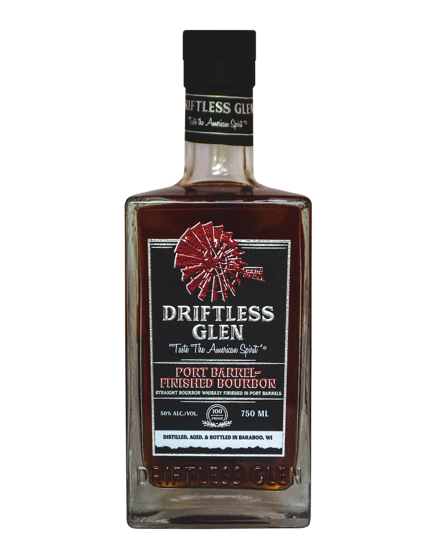 A bottle of Port-Finished Bourbon