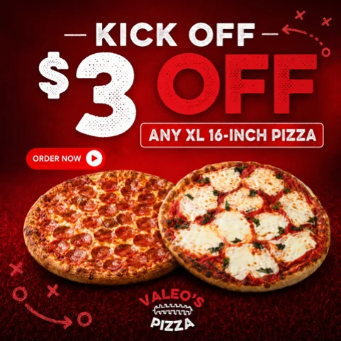 $3 off any XL pizza