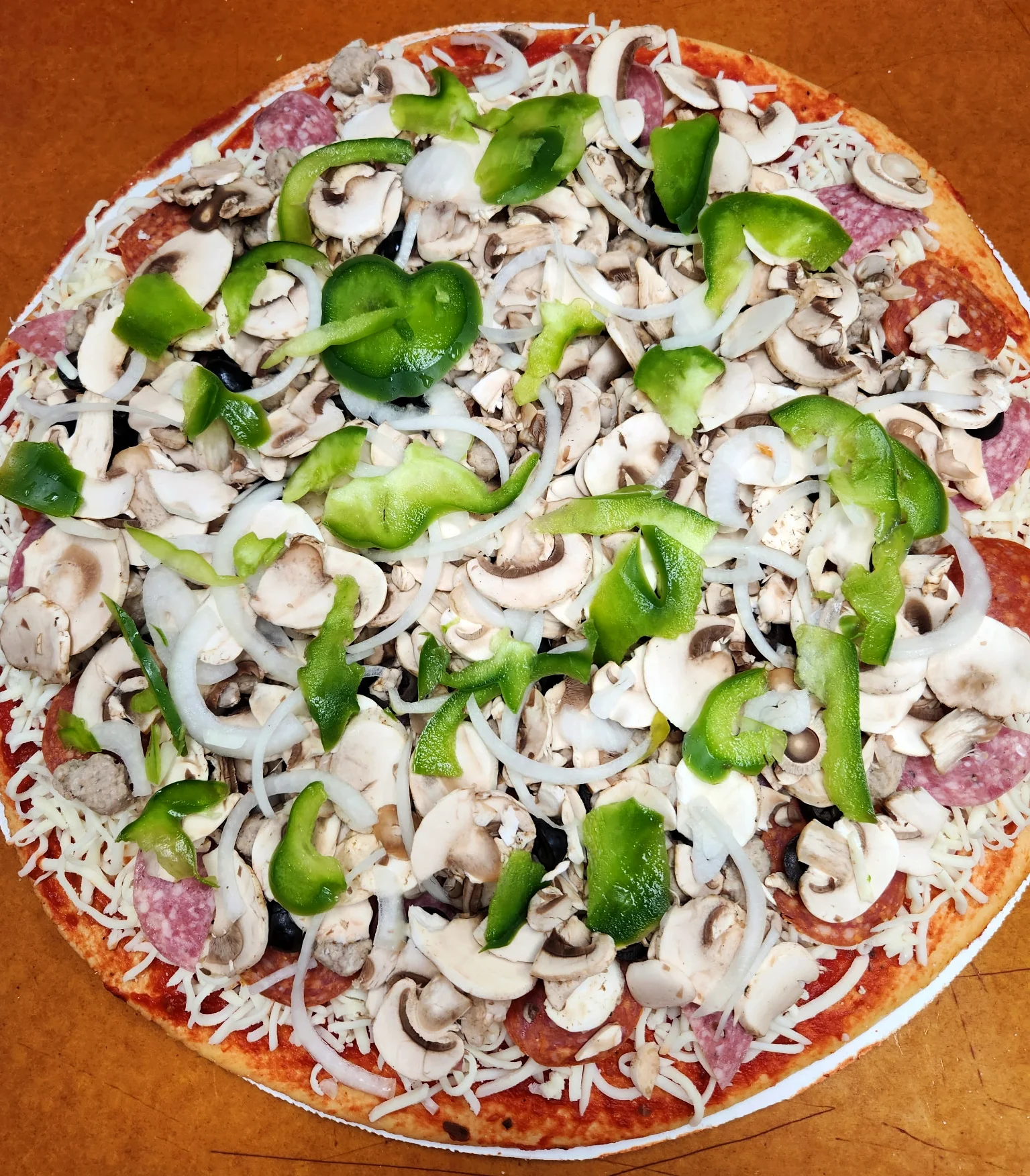 Combo Pizza, Bob's FAVORITE