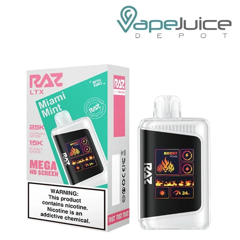 RAZ LTX25000 Disposable - Miami Mint 25K
