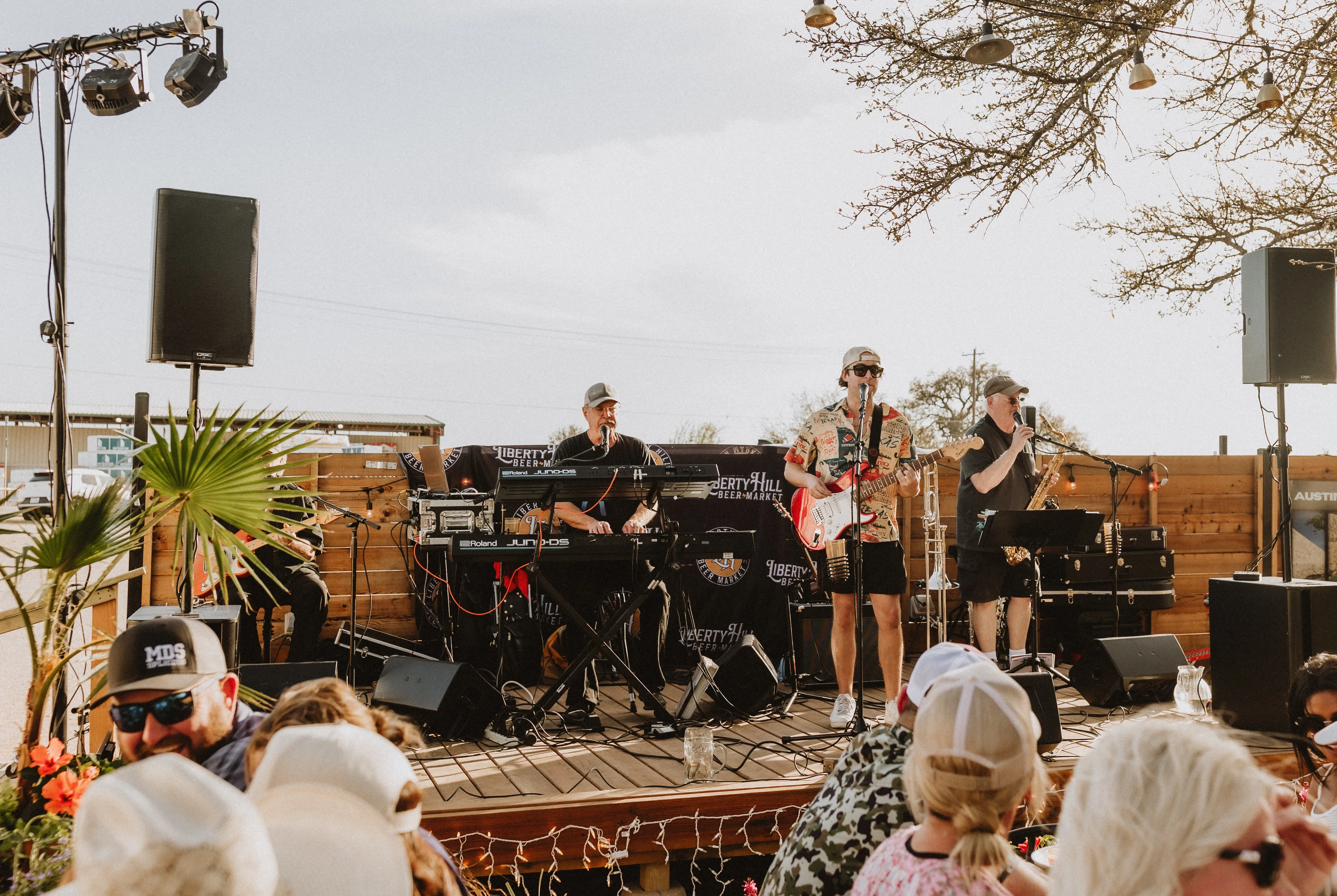 Live Music Under the Oaks at Liberty Hill Beer Market