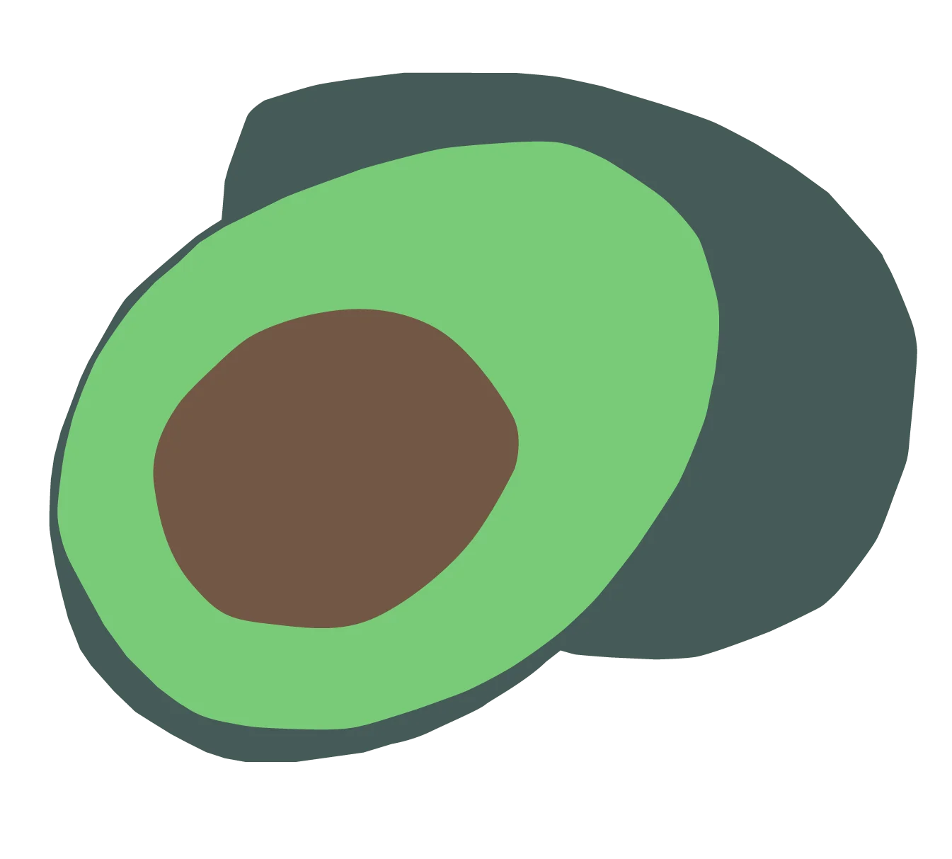 Sliced avocado showcasing its creamy texture