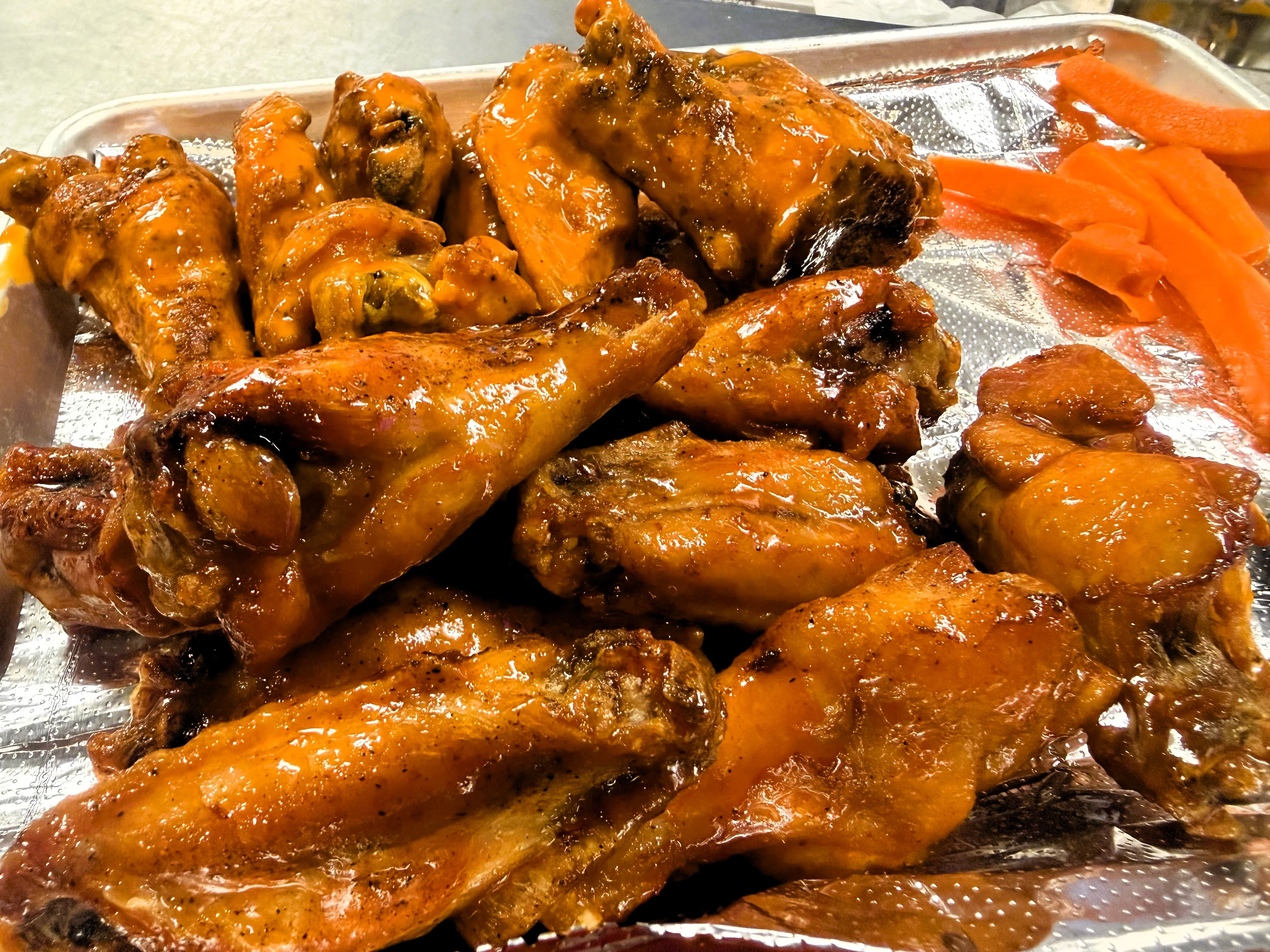 Restoration Brew Worx Award Winning Jumbo Wings - Bone in - Boneless - Vegetarian