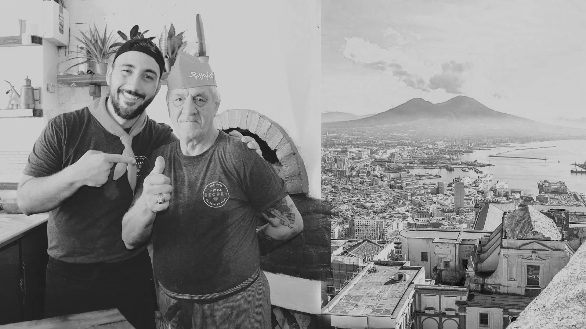 the pizza secret's owner and his daddy 