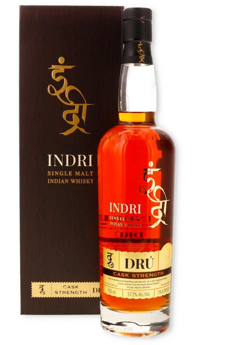 Indri DRU' Cask Strength Single Malt Indian Whisky