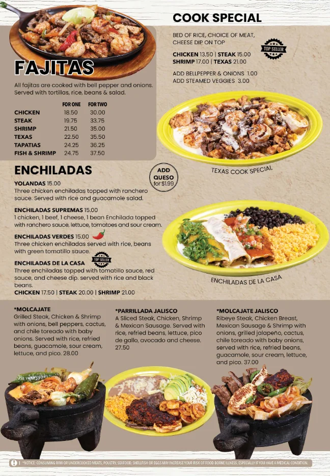 Mexican fajitas served with tortillas and salad