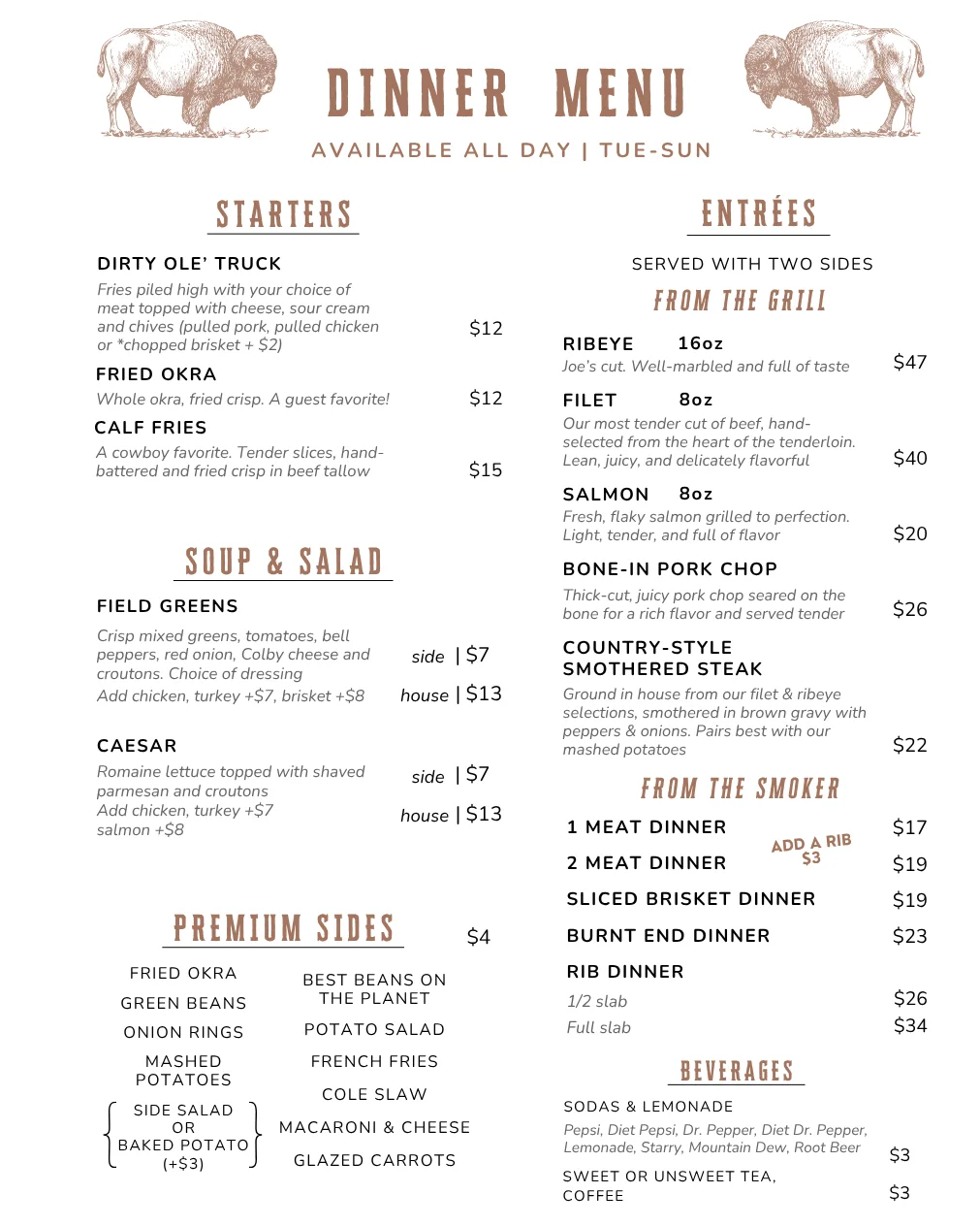 Delicious lunch and dinner options at a restaurant with vibrant dishes.