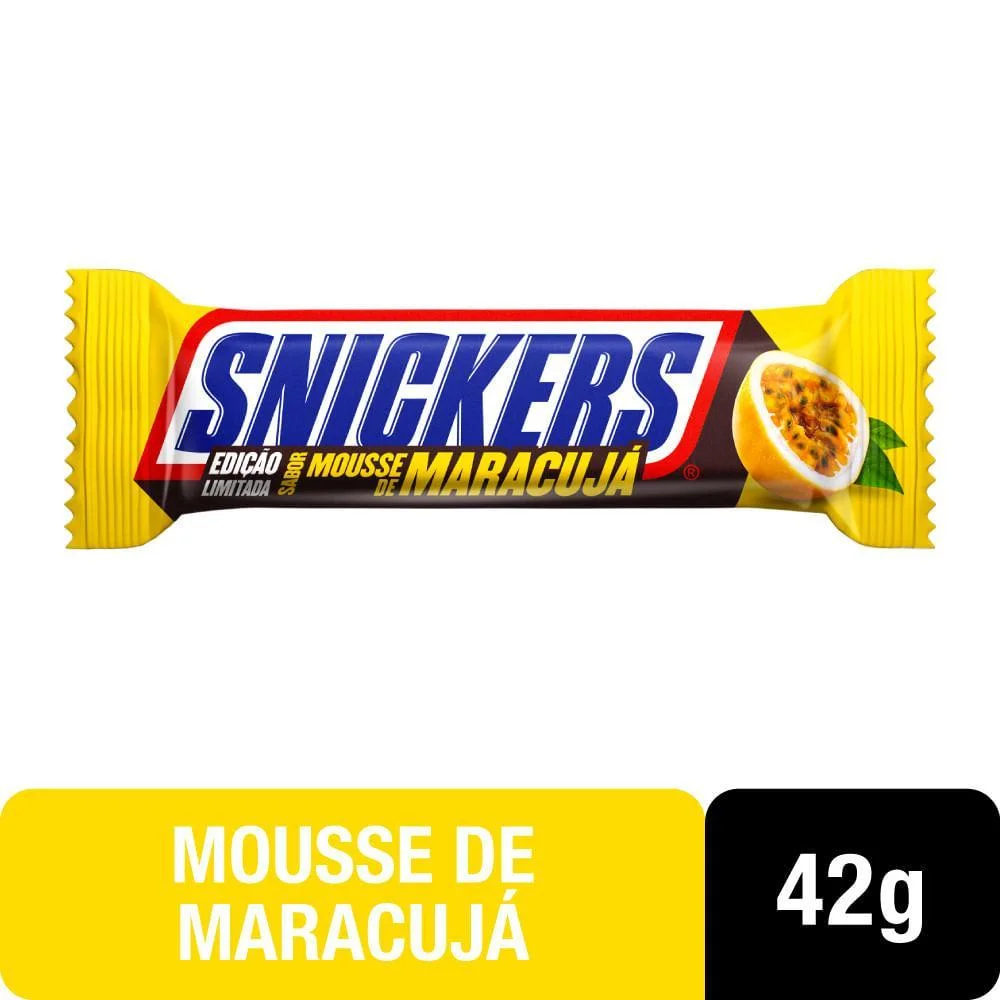Chocolate Snickers Mousse De Maracujá passionfruit