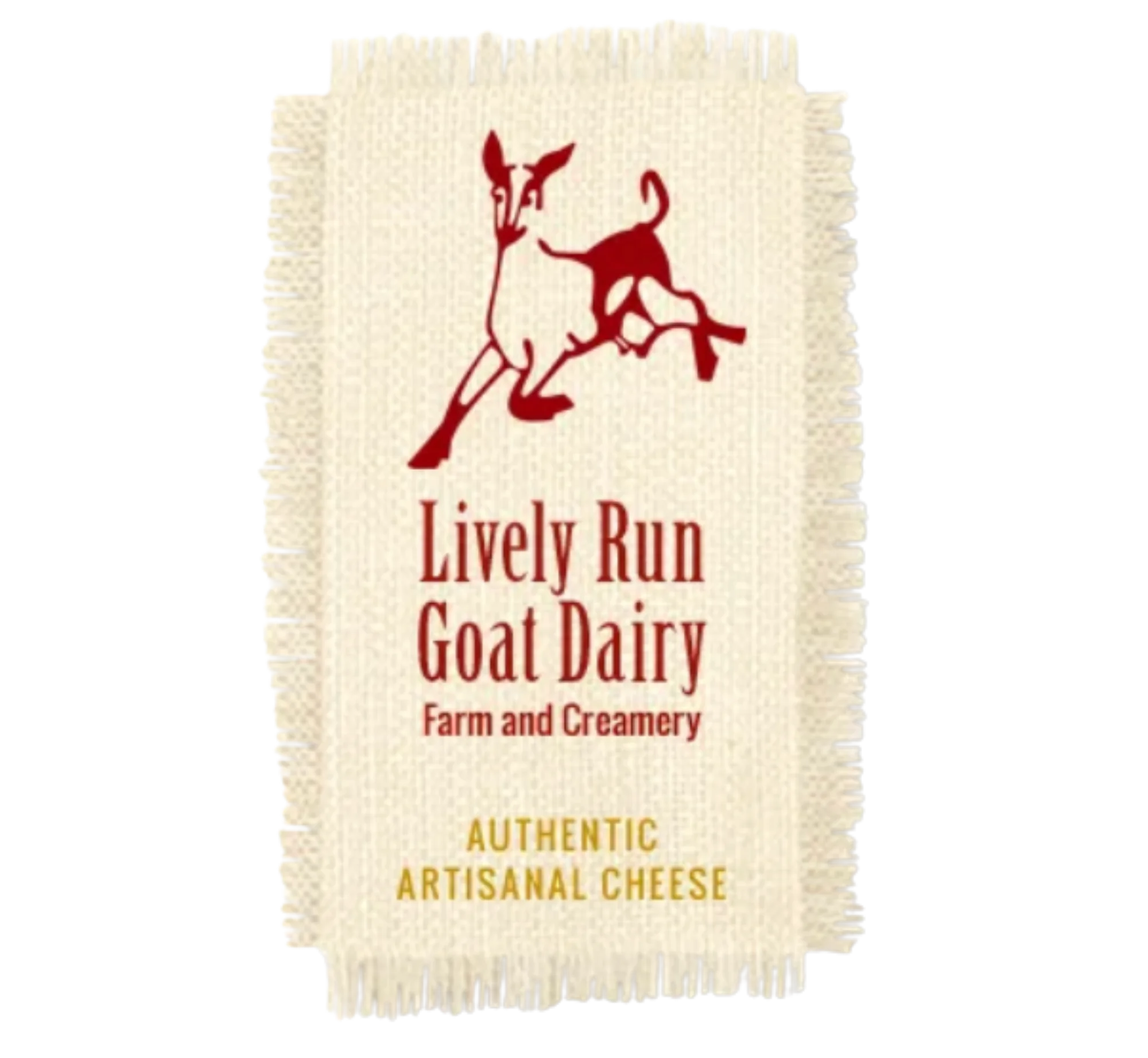 Lively Run Goat Dairy logo showcasing artisanal cheese