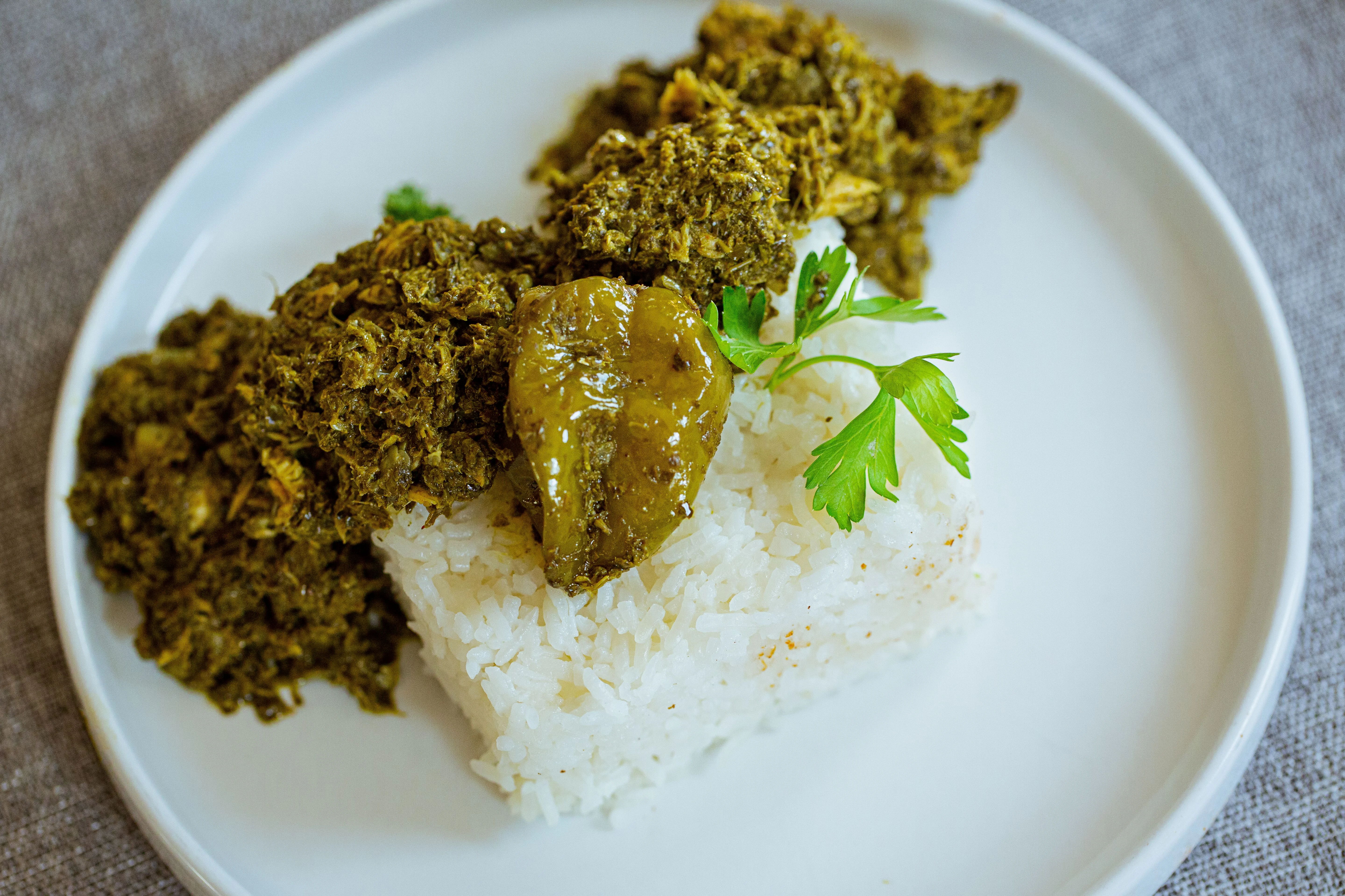 Delicious gourmet dish beautifully plated with vibrant colors.