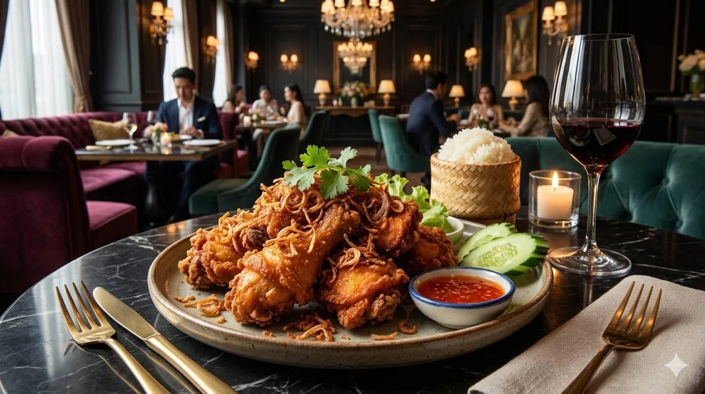 HAT YAI FRIED CHICKEN WITH STICKY RICE