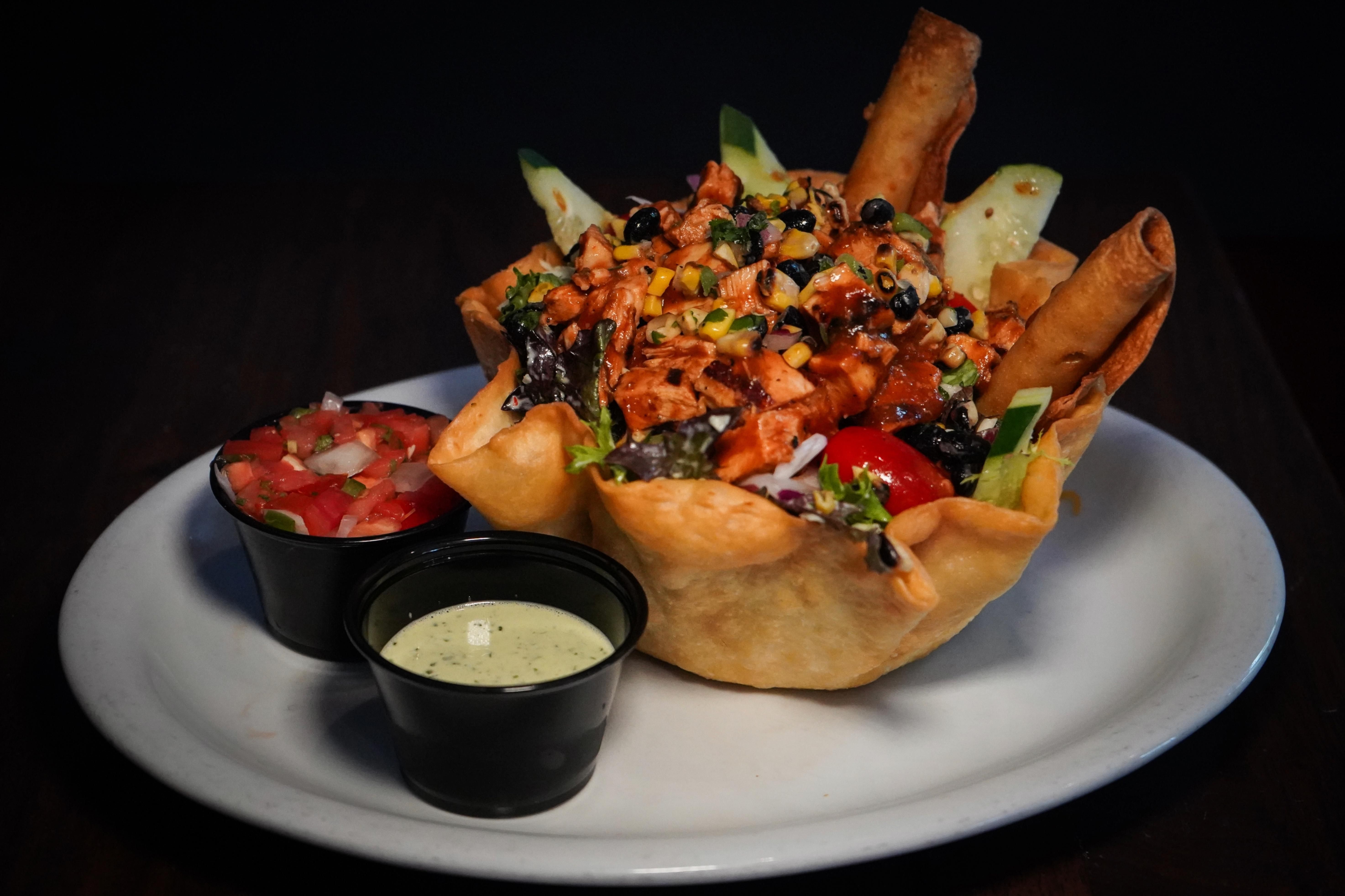 BBQ Chicken Salad at The Smokehouse