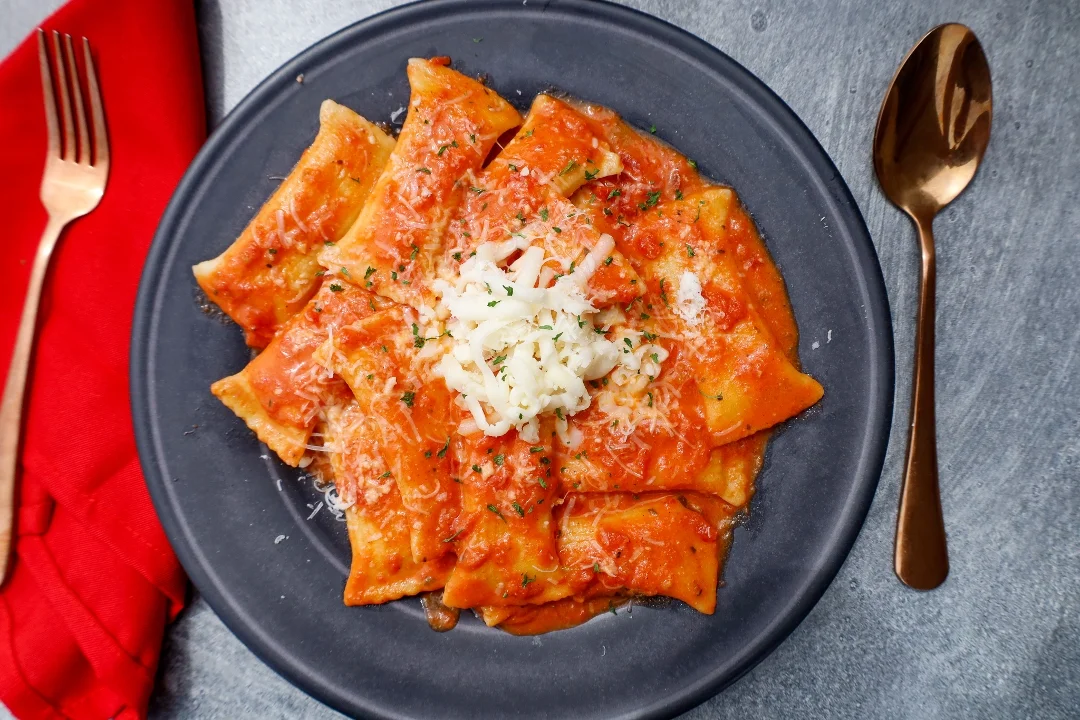 Stuffed Rigatoni Rosa