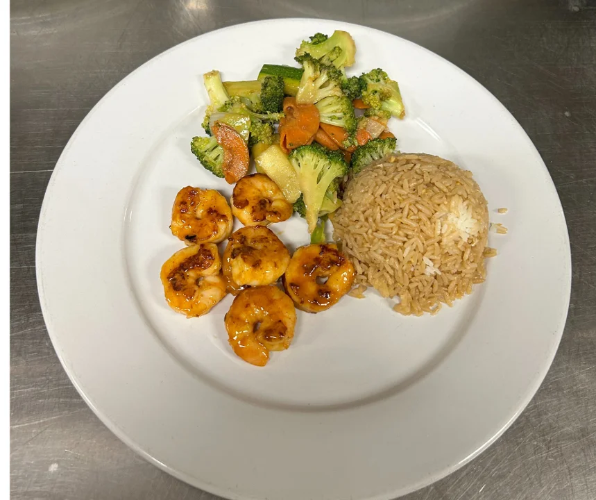 Lunch Hibachi Shrimp