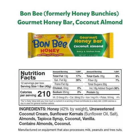 Bon Bee Bar - Coconut Almond
