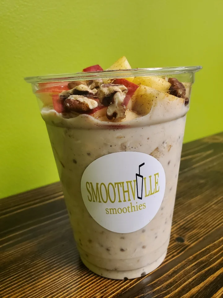 Apple Pie Overnight Oats