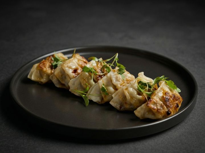 Pork Gyozas