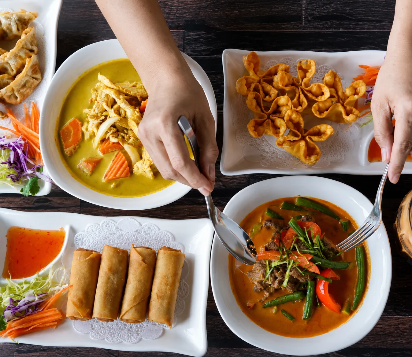 A restaurant chef preparing a dish