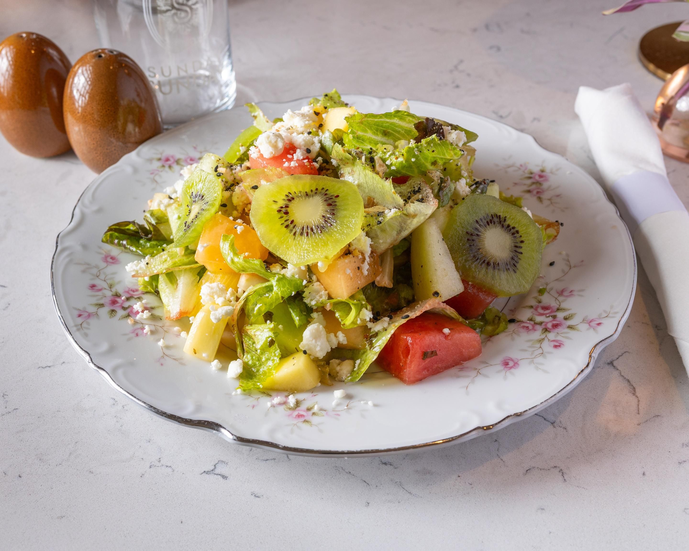Yuzu Melon Salad