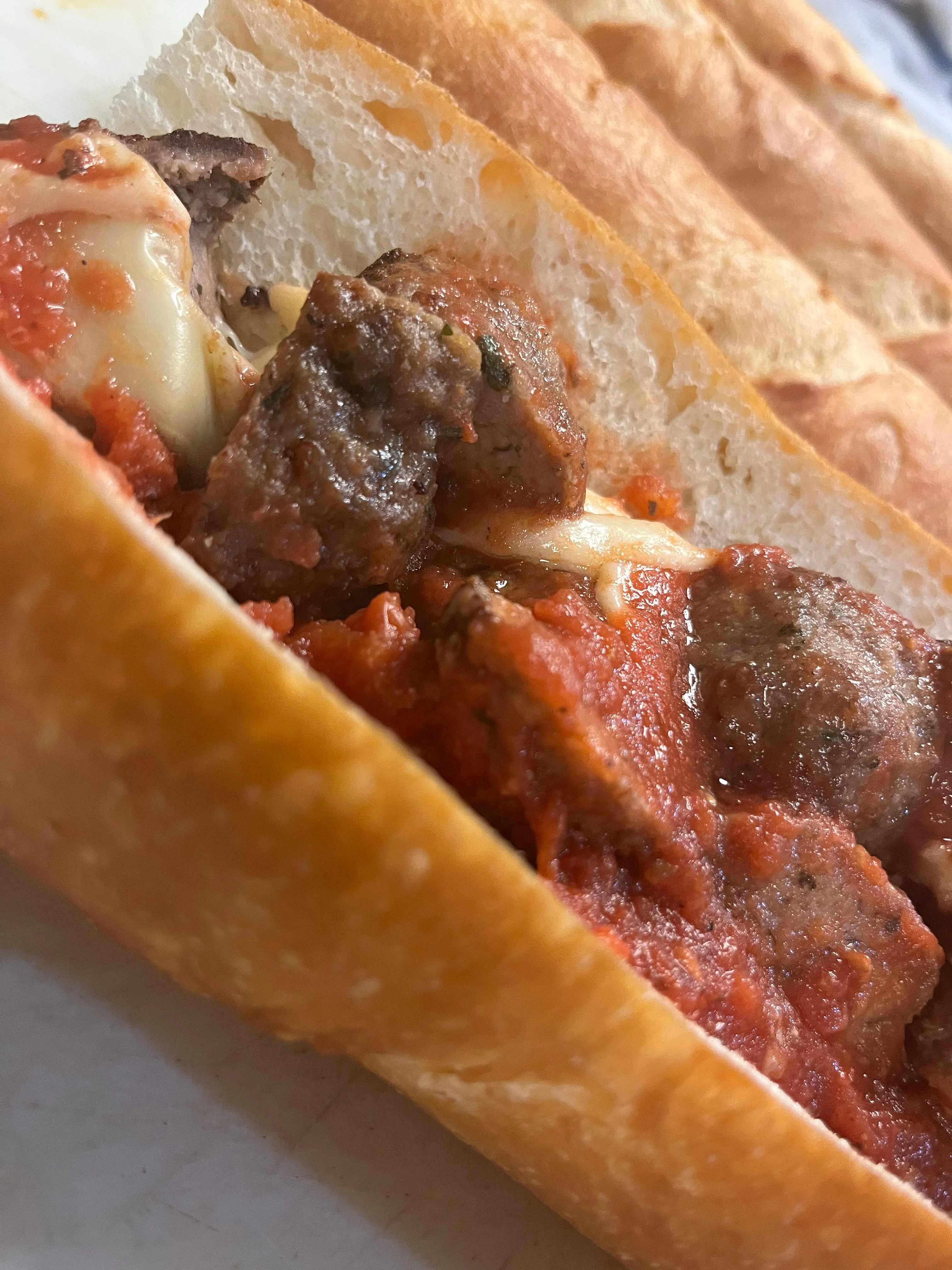 Meatball & Cheese Hoagie