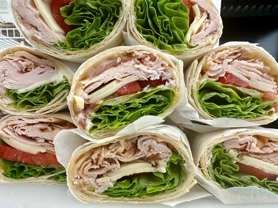 Turkey & pepperjack cheese Wrap
