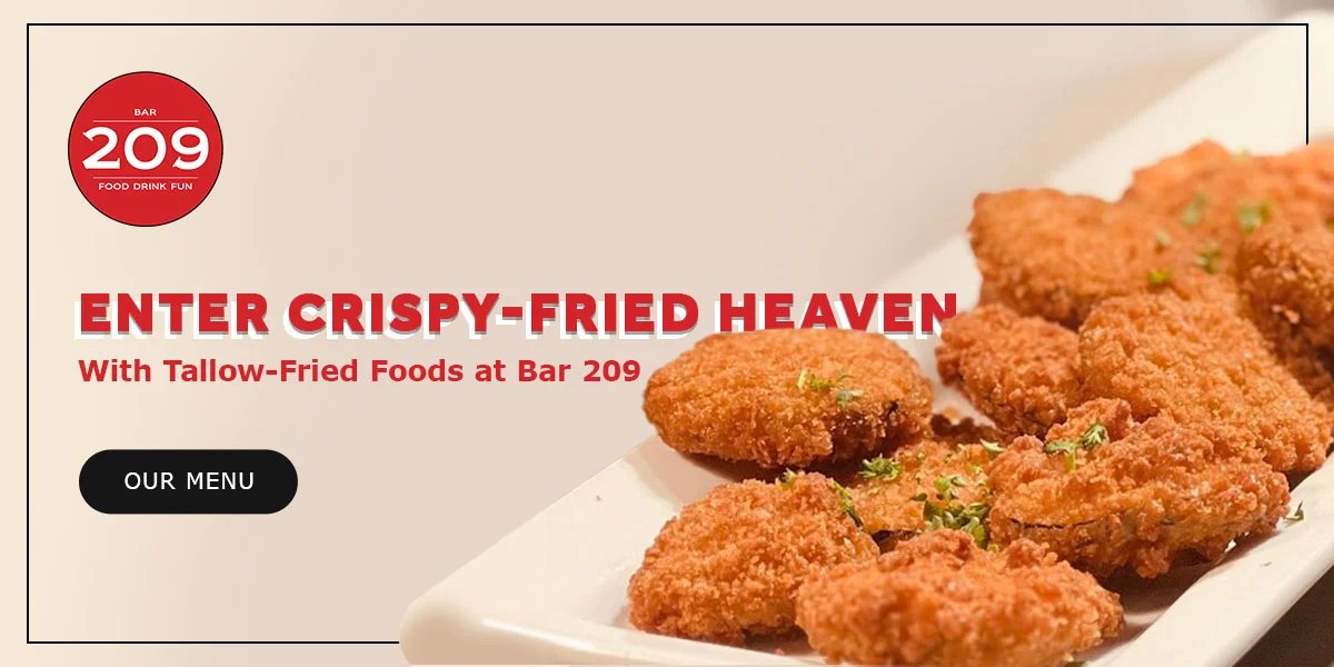 Crispy fried chicken nuggets served at Bar 209