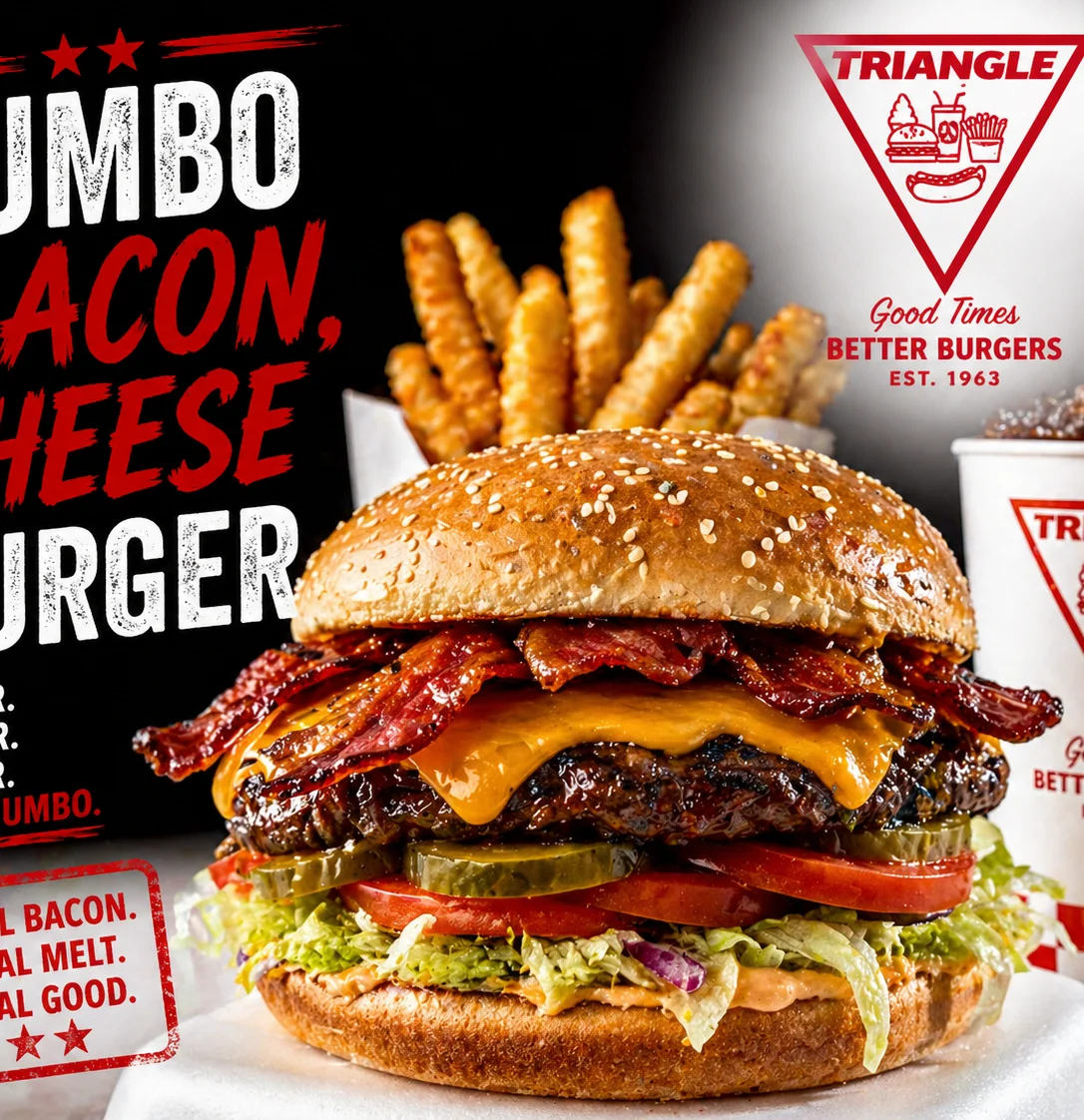 Jumbo Bacon Chz Burger