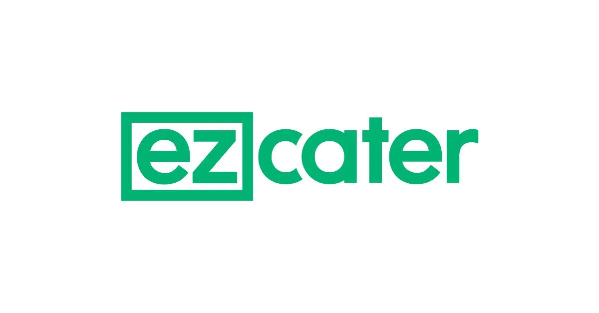 ezCater logo featuring a modern design for catering services.