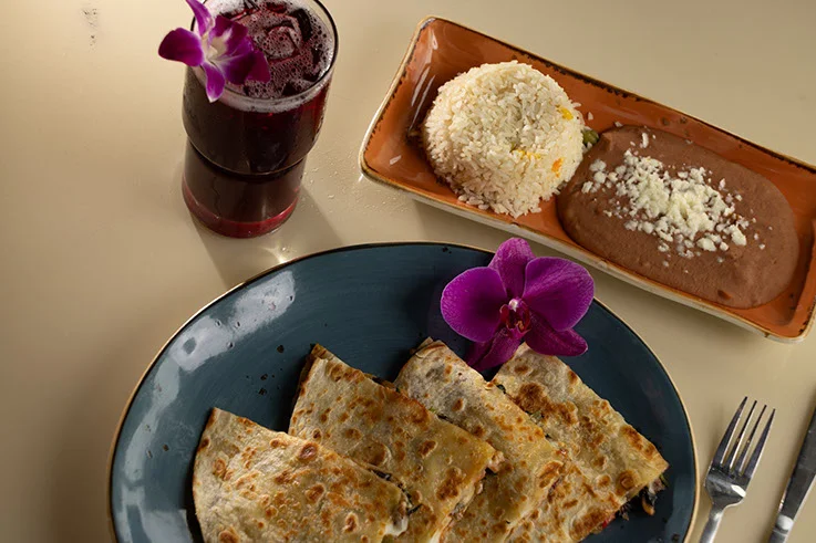 Chicken Quesadilla Combo